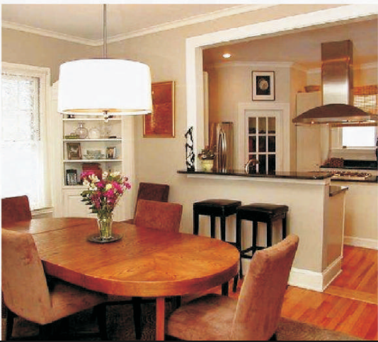  solitaire Dining Area