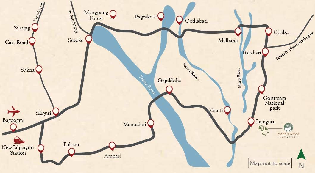  vanya awas apartments phase i Location Plan