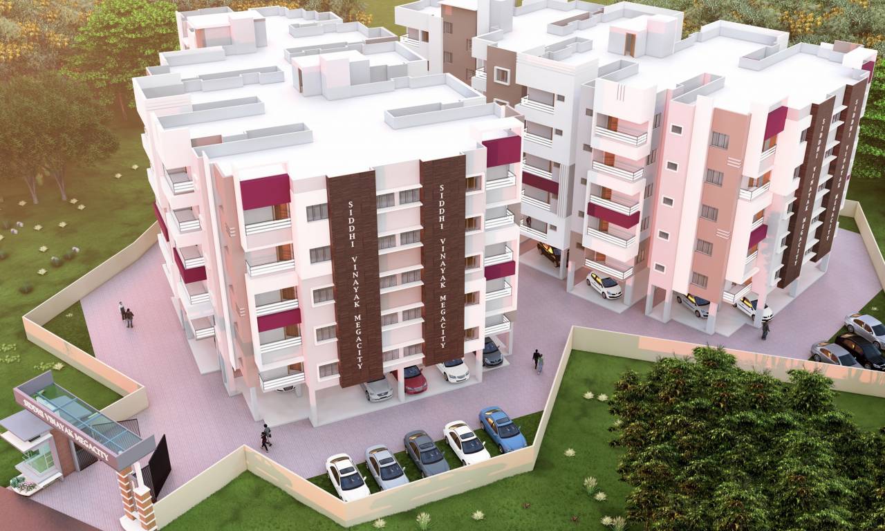 Elevation  siddhi vinyak megacity Elevation