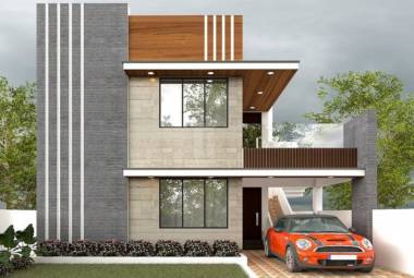 Elevation aaradhana-village Elevation