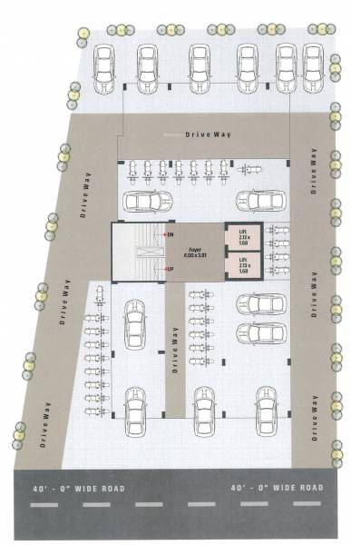  shivam-elite Shivam Elite Cluster Plan for Carparking