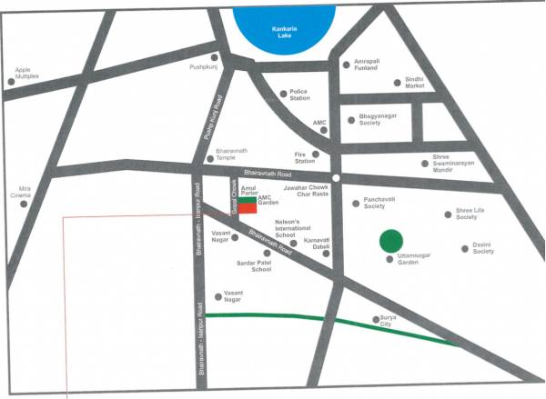  shivam-elite Location Plan