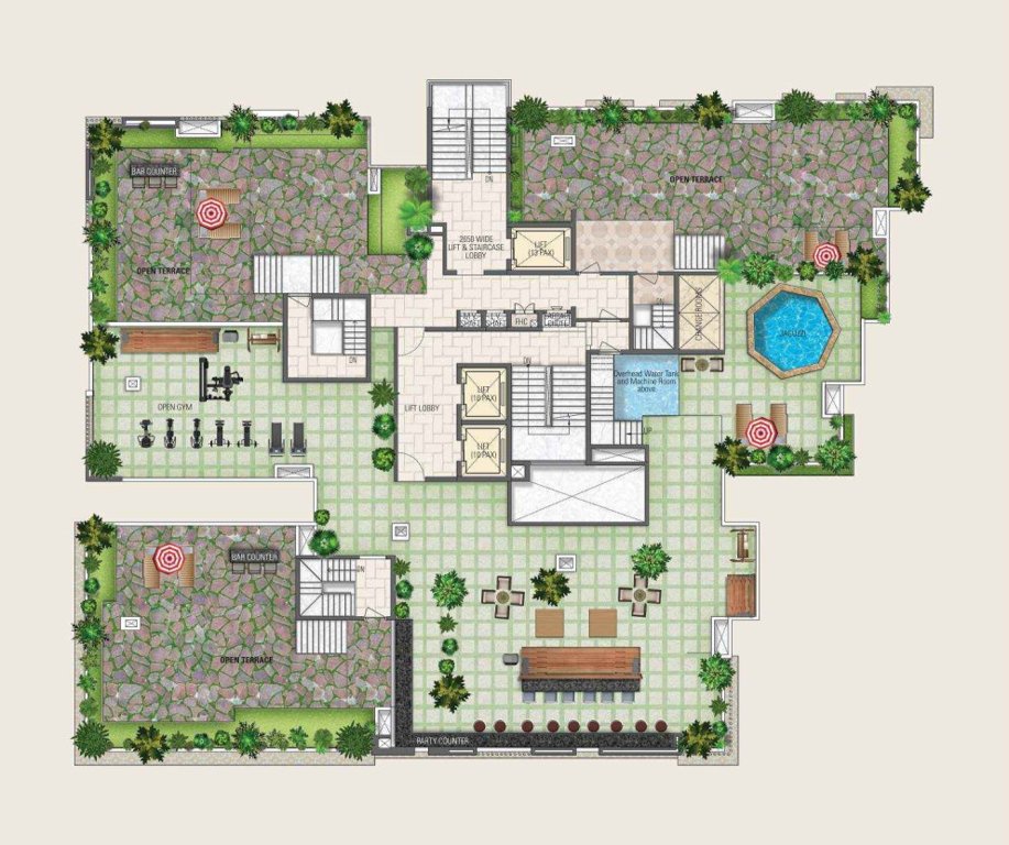  the residence The Residence Cluster Plan