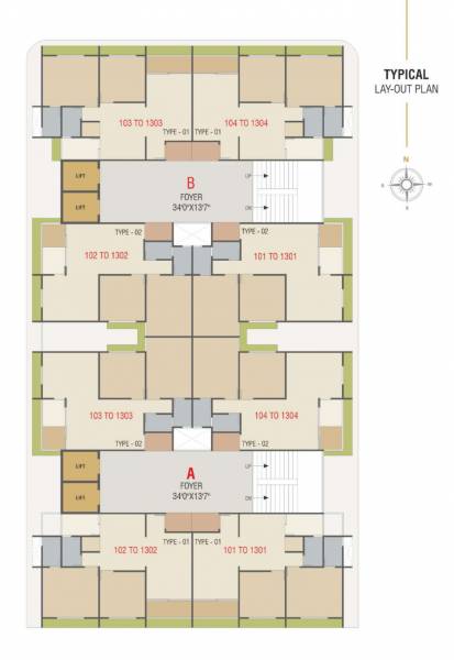  nakshtra-platinum Block A Cluster Plan