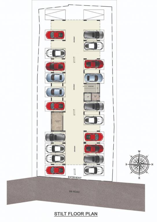  helios Helios Stilt Floor Cluster Plan
