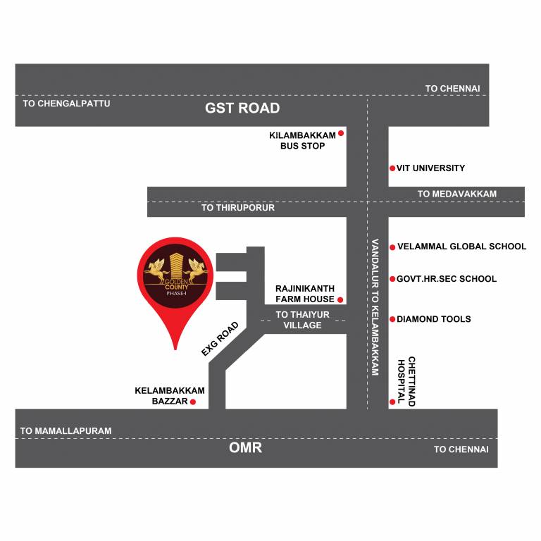  county phase 1 Location Plan