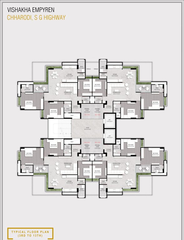  vishakha empyrean Vishakha Empyrean Cluster Plan