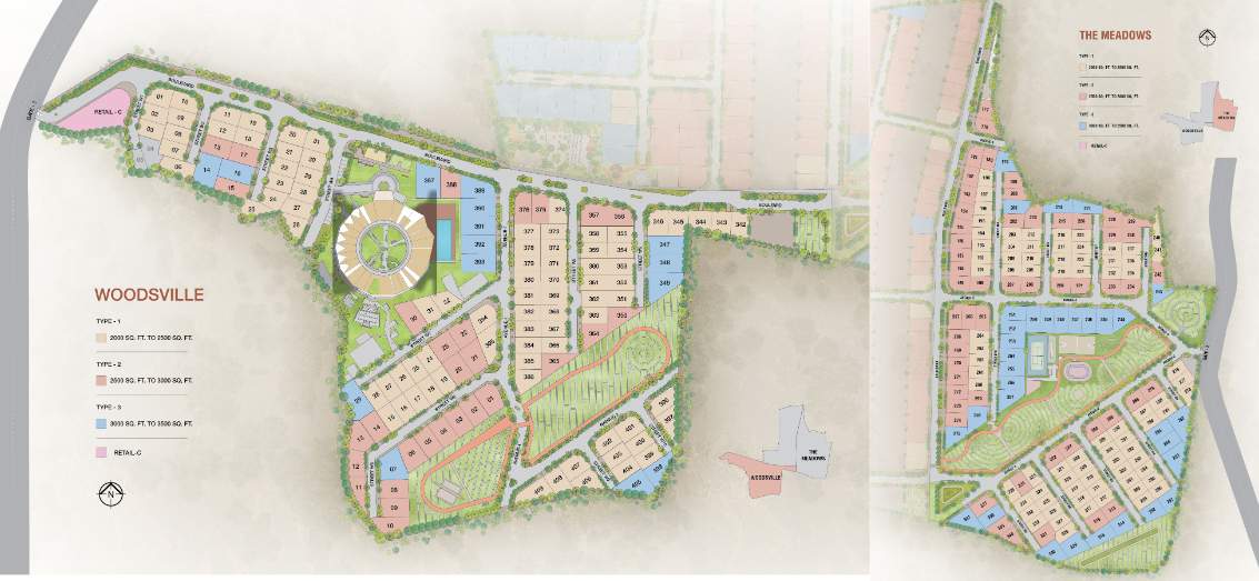  country estate Master Plan