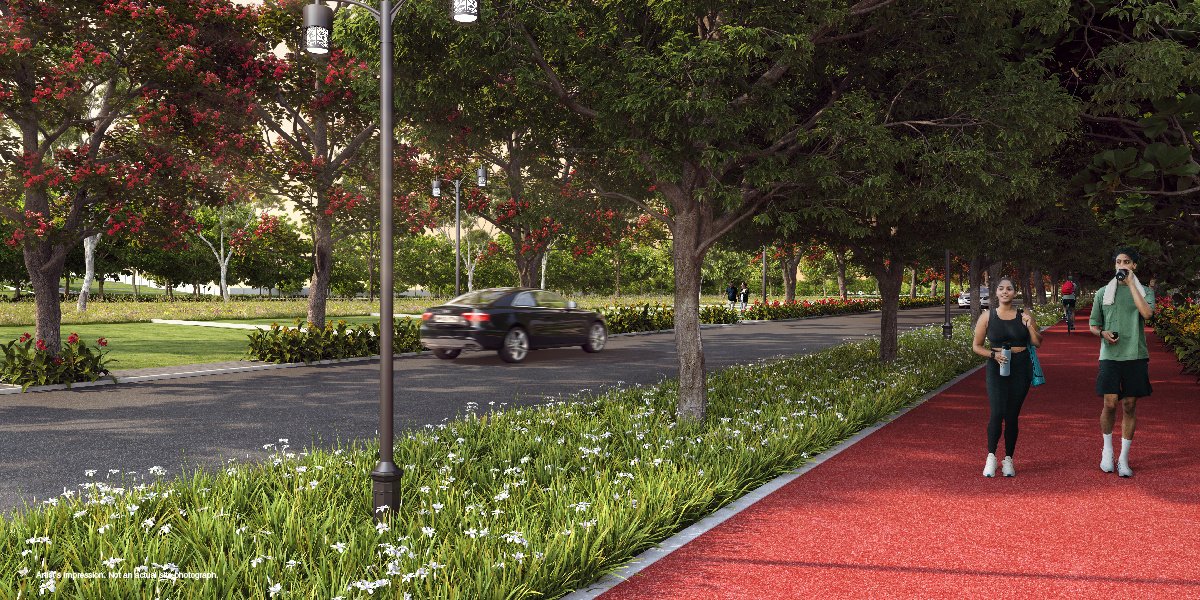  country estate Jogging Track