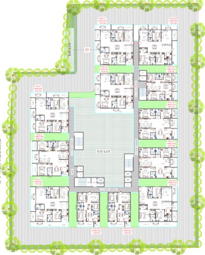  dollar-hills Dollar Hills Cluster Plan 3th,5th,7th,9th And 11th For Typical Floor Plan