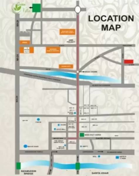  green-villas Location Plan