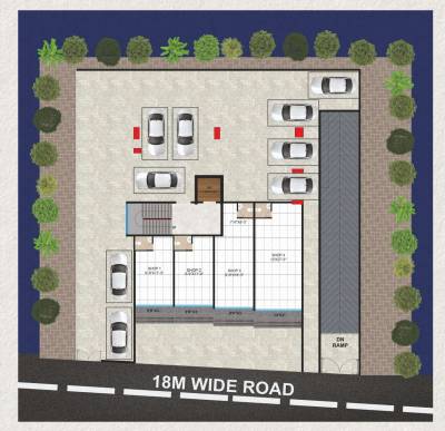  ramkunj-apartment Ramkunj Appt Cluster Plan