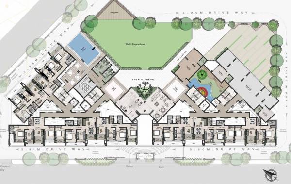  patels-infinia Wing A Cluster Plan