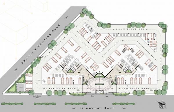  patels-infinia Wing A Cluster Plan