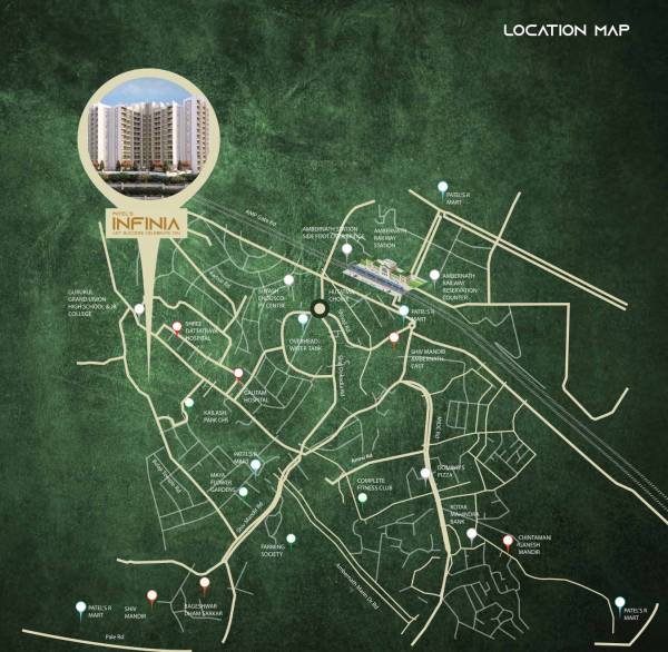  patels-infinia Location Plan