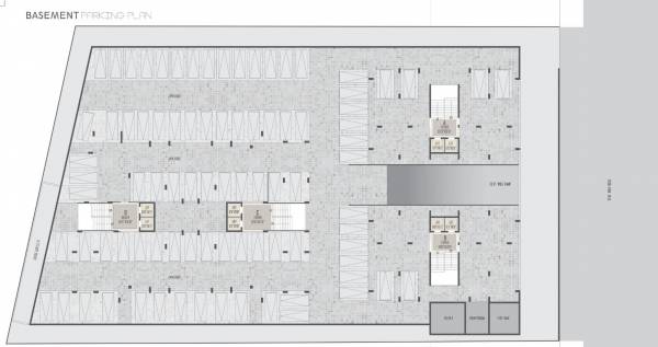  omkar-enclave A To D Basement Cluster Plan
