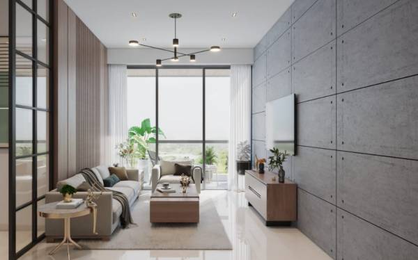  omkar-enclave Living Area