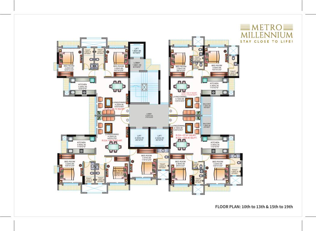  millennium Wing A And Rehab Wing B Cluster Plan