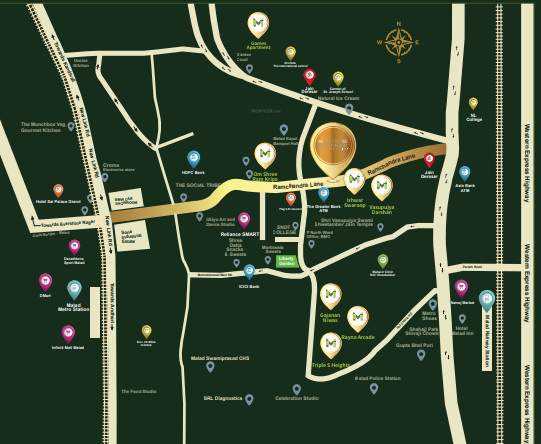  millennium Location Plan