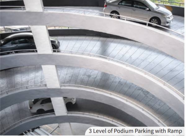  millennium Closed Car Parking