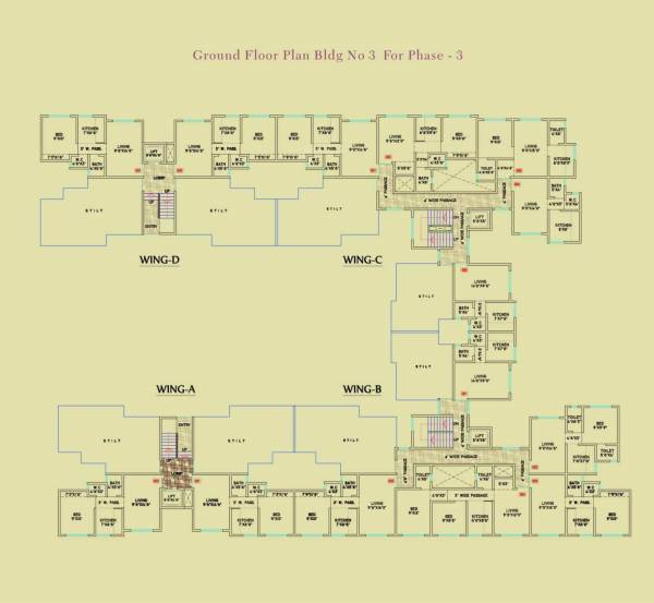  vardhaman-vatika Cluster Plan for ground Floor