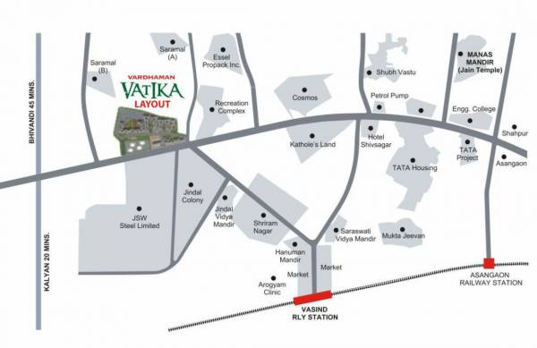  vardhaman-vatika Location Plan
