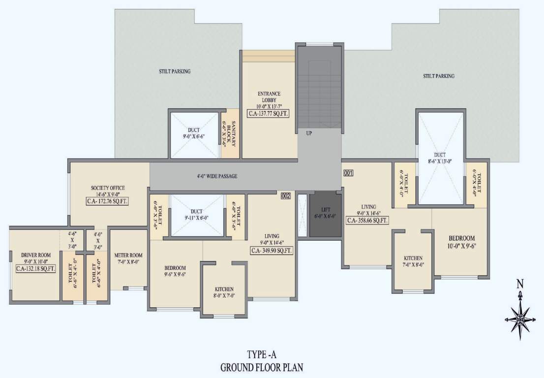 shiv shrushti complex building no 1 type a Shiv Shrushti Complex Building No 1 Type A Cluster Plan for ground Floor