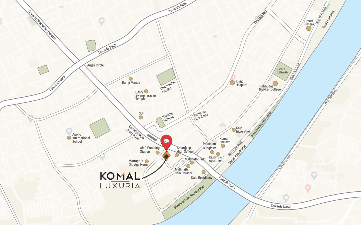  luxuria Location Plan