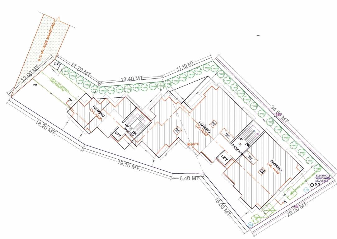  homes E Cluster Plan