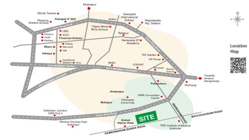  the-crown-villas Location Plan