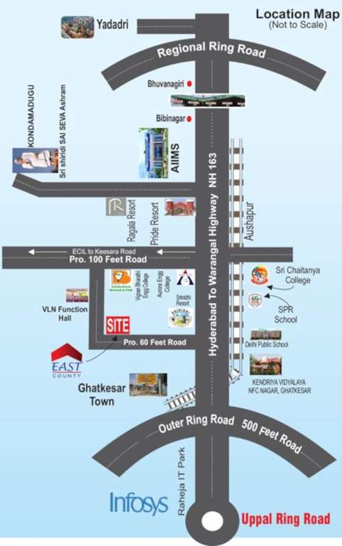  east county Location Plan