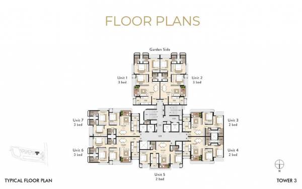 Tower 1 - A3 Cluster Plan hinjewadi-project-tower-1 Tower 1 - A3 Cluster Plan