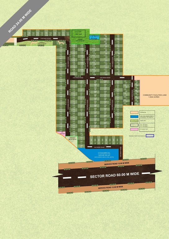  sohna greens Layout Plan