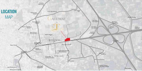  gateway Location Plan