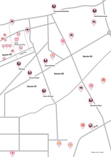  avenue-city Location Plan