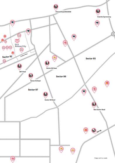  avenue city Location Plan