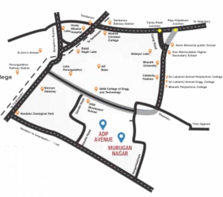  greenfields Location Plan