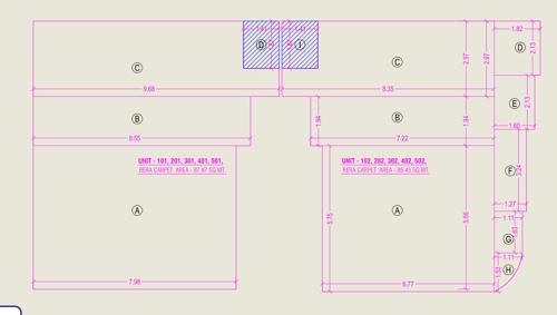  shatrunjay-hills Shatrunjay Hills Cluster Plan from 1st to 5th Floor