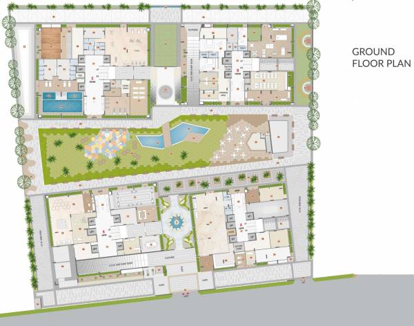  sandalwood A To D Ground Cluster Plan