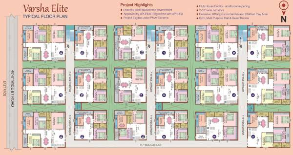  pranavi-elite Pranavi Elite Cluster Plan