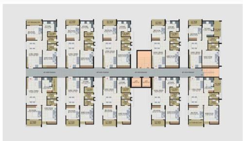  the-reef Tower 1 Cluster Plan