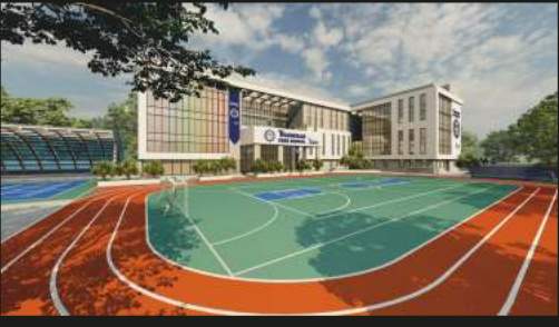  thanekar palacio Basketball Court