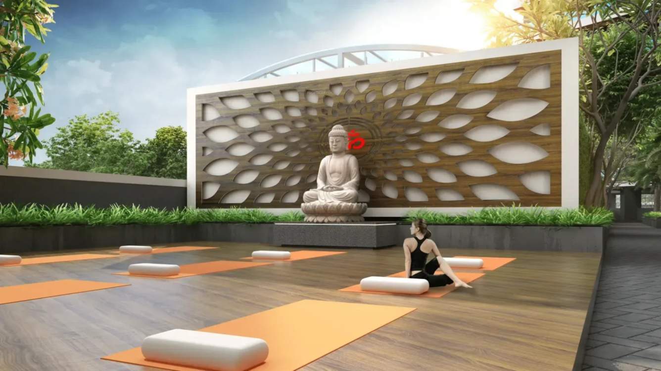  thanekar palacio Yoga/ Meditation Area