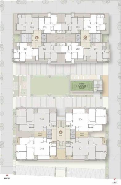  anthem A Cluster Plan for 2nd Floor