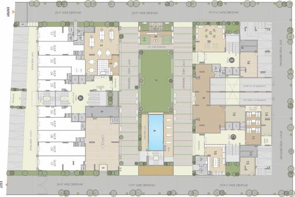  anthem A Cluster Plan for ground Floor