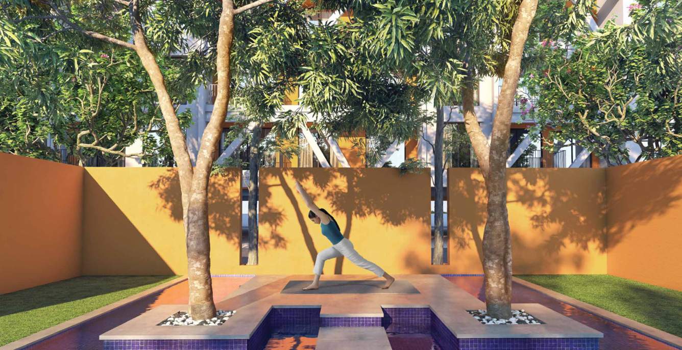  unique k town Yoga/Meditation Area