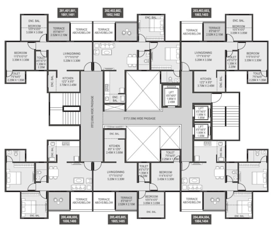  unique k ville E Cluster Plan
