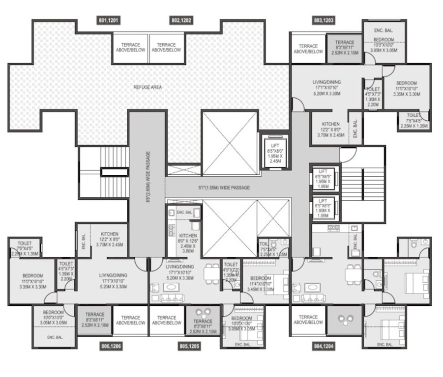  unique k ville F Cluster Plan