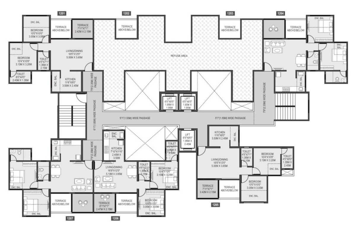  unique k ville G Cluster Plan