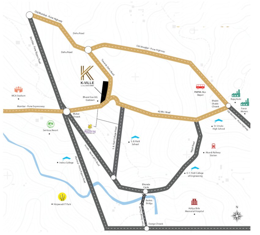  unique k ville Location Plan